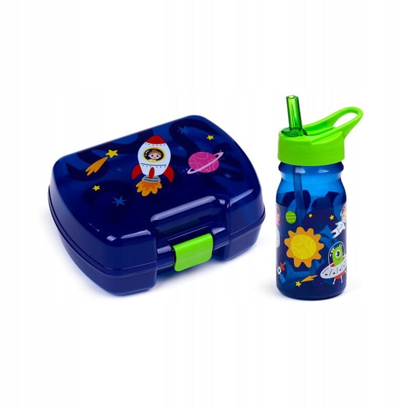 Luft- und Raumfahrt Lunchbox Trinkflaschen-Set