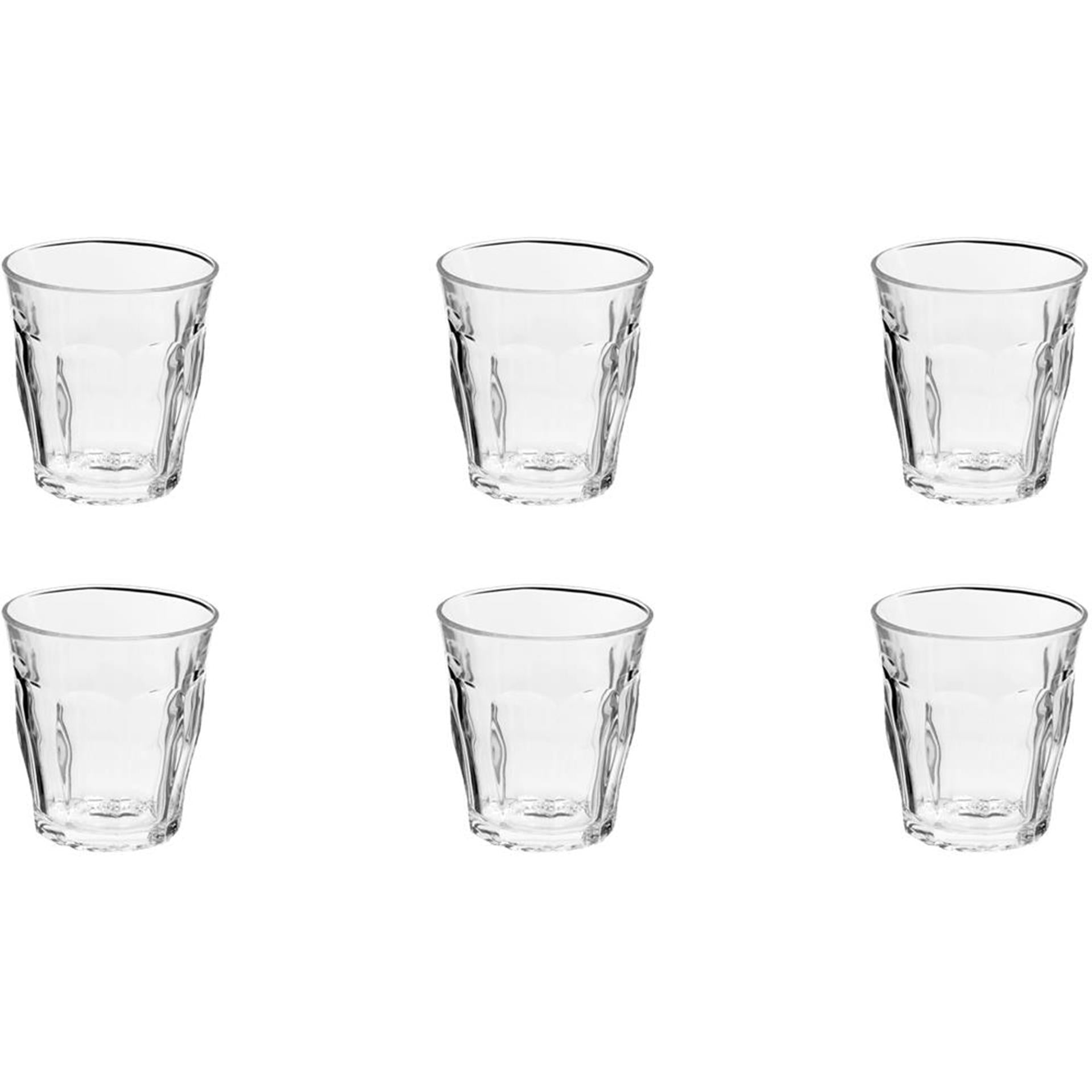 Duralex Glas Picardie 250ml 6 Stück