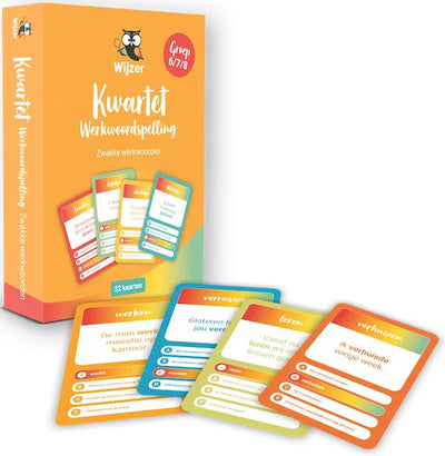 Hinweis zum Verb-Rechtschreib-Quartett in der Grundschule – Üben Sie die Verb-Rechtschreibung Gruppe 7 und Gruppe 8 –