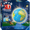Ravensburger XXL Kinder Globe Night Edition im englischen 3D -Puzzle, 180.