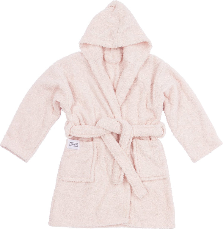 Meyco Baby-Uni-Bademantel – Frottee – Zartrosa – 86 92