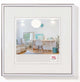 Walther New Lifestyle - Kunststoffrahmen - Fotogröße 30x30 cm - Silber