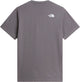 The North Face M Bracket Logo Regular SS Tee Herren Outdoor-Shirt – Smoked Pearl