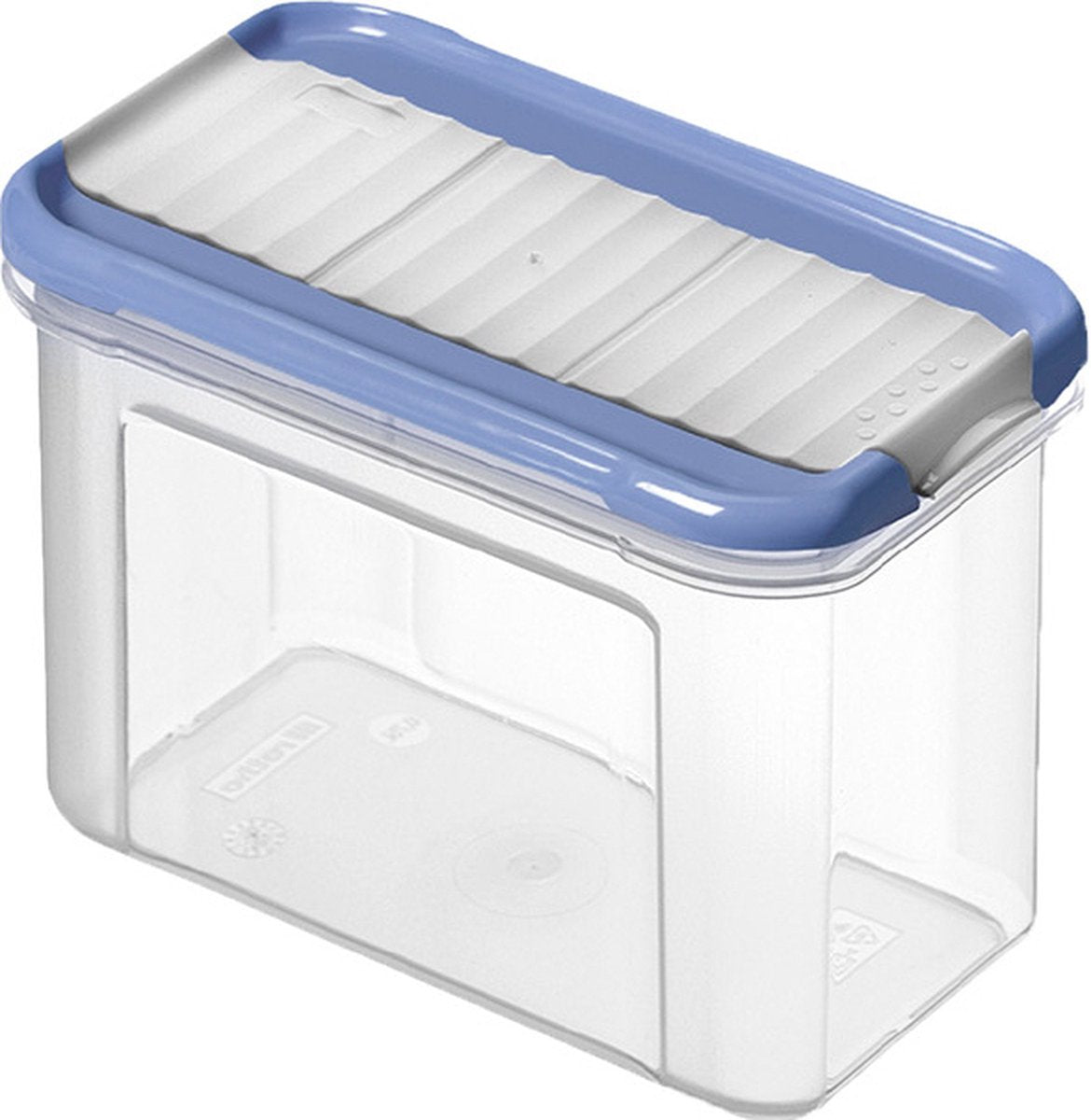 Rotho Aufbewahrung – Streubox – 0,75 l – Domino – Horizontblau