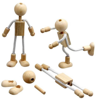 Creativ Company Flexi-Figur, H: 12 cm, 4 Set 1 Box