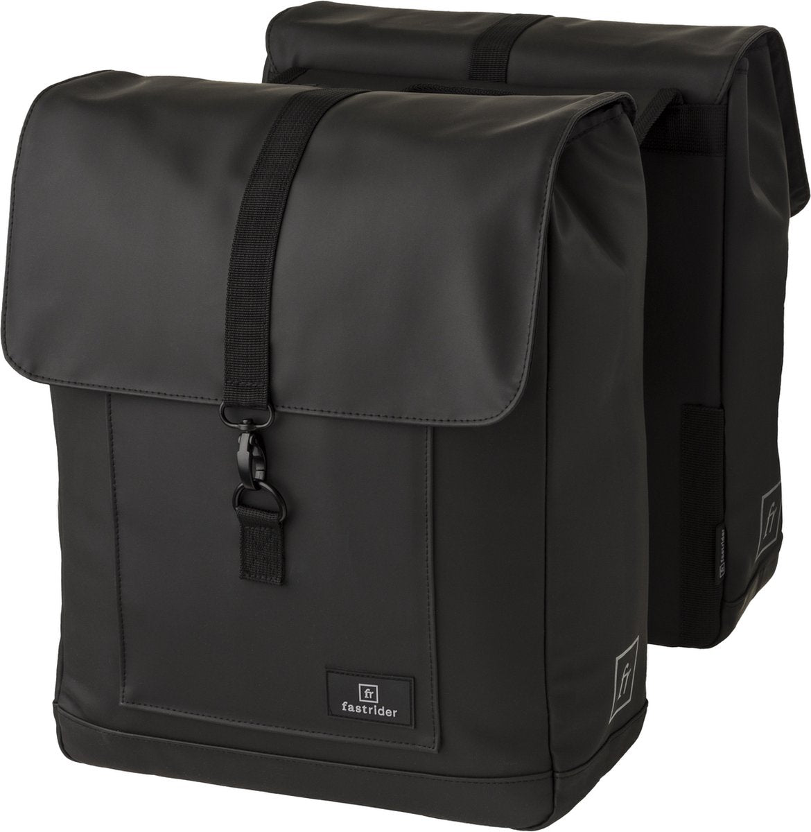 Fastrider Jaxx II Doppel-Fahrradtasche Trend schwarz
