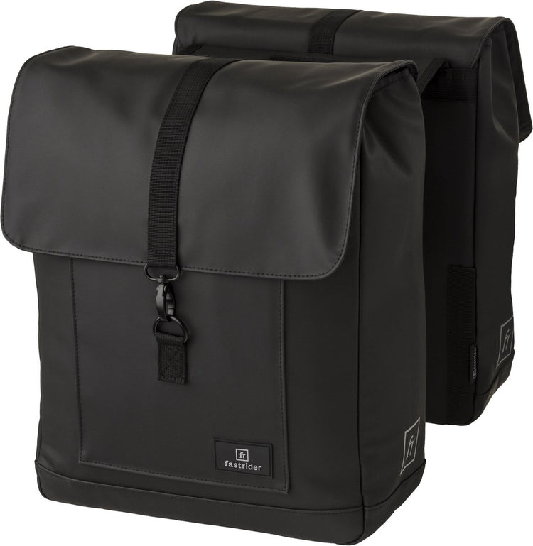 Fastrider Jaxx II Doppel-Fahrradtasche Trend schwarz