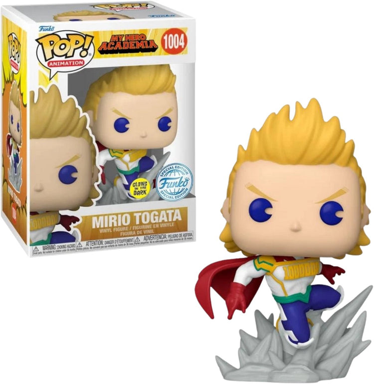 Funko-Pop! My Hero Academia – Mirio Togata Heldenanzug, exklusiv im Dunkeln leuchtend