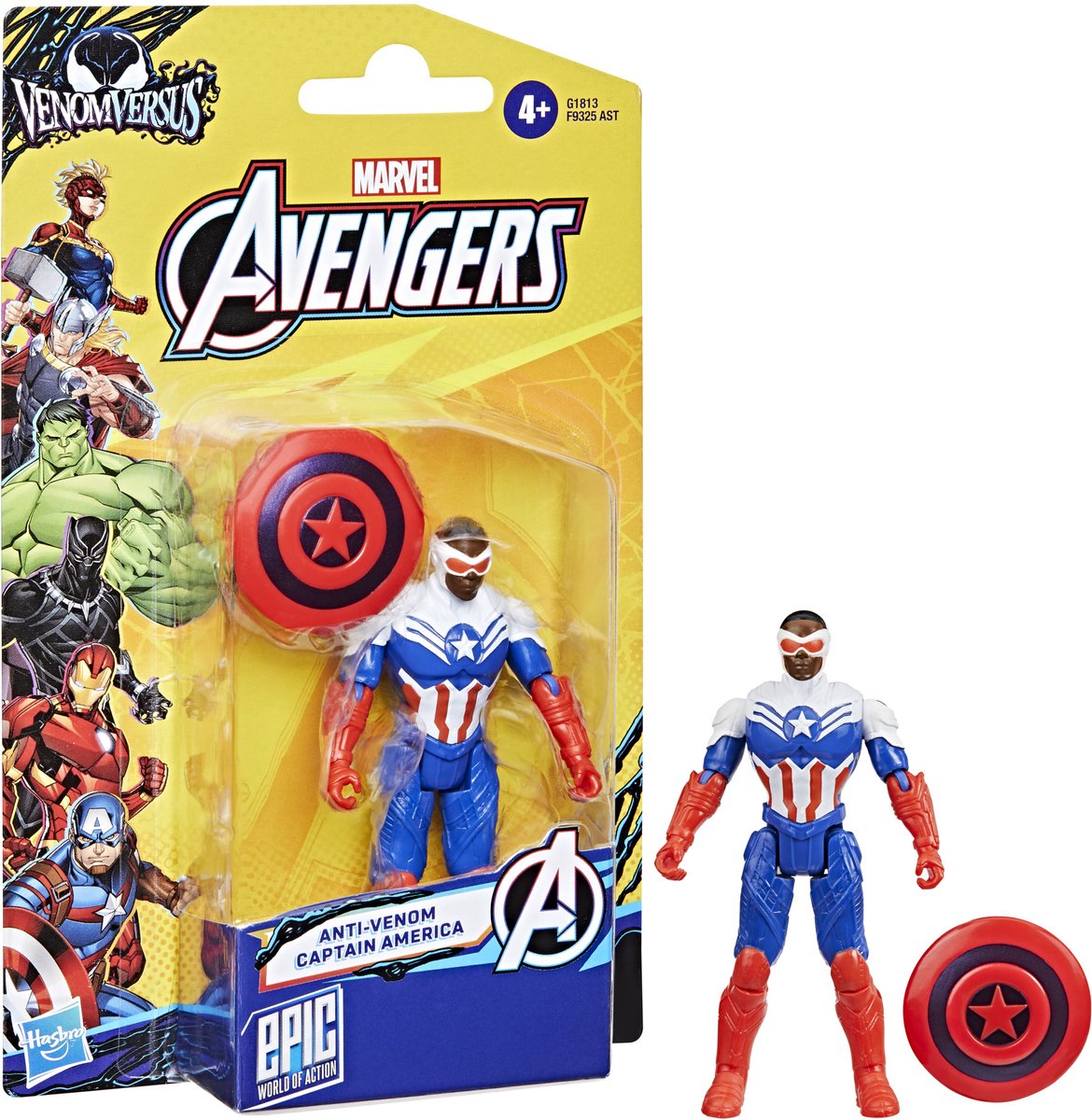 Marvel Avengers 10 cm Figur Venom Captain America