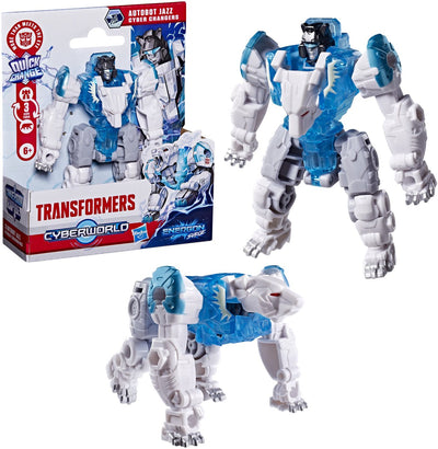 Transformers Cyberworld Energon Surge Autobot Jazz Cyber Changers – Actionfigur