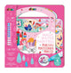 Avenir Magisches Wassergemälde: Buchprinzessin, 6 wiederverwendbare Seiten mit 3-in-1-Spiel, 3+
