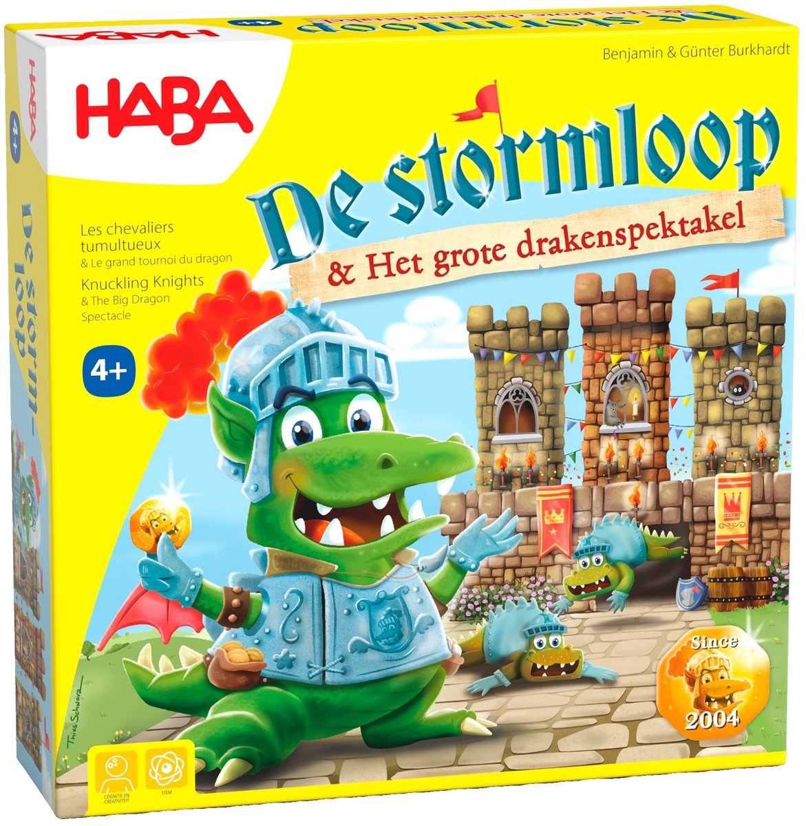 Haba | Familienspiel „The Stampede“, das große Drachenspektakel
