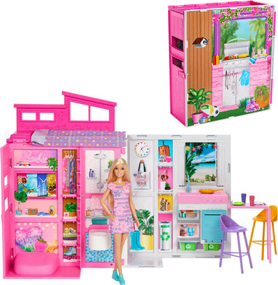 Mattel Ferienhaus mit Modesuppenspiel -Set