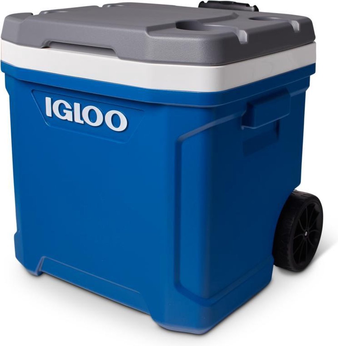 Igloo Latitude 60 Roller – große Kühlbox auf Rädern – 56 Liter – blau