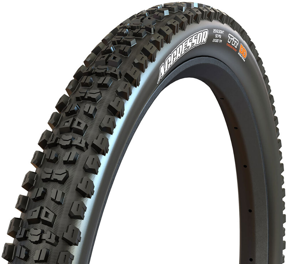Maxxis Aggressor 27,5 x 2,50 WT DD TR Dual 120 x 2 Faltreifen