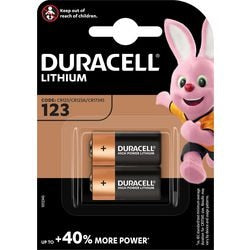 Duracell Ultra Photo DL123, 2 Stück
