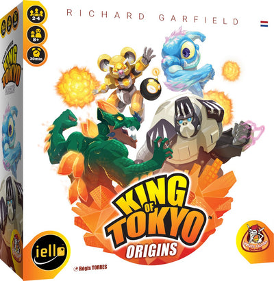 White Goblin Games Brettspiel King of Tokyo Origins 8+ Strategie.
