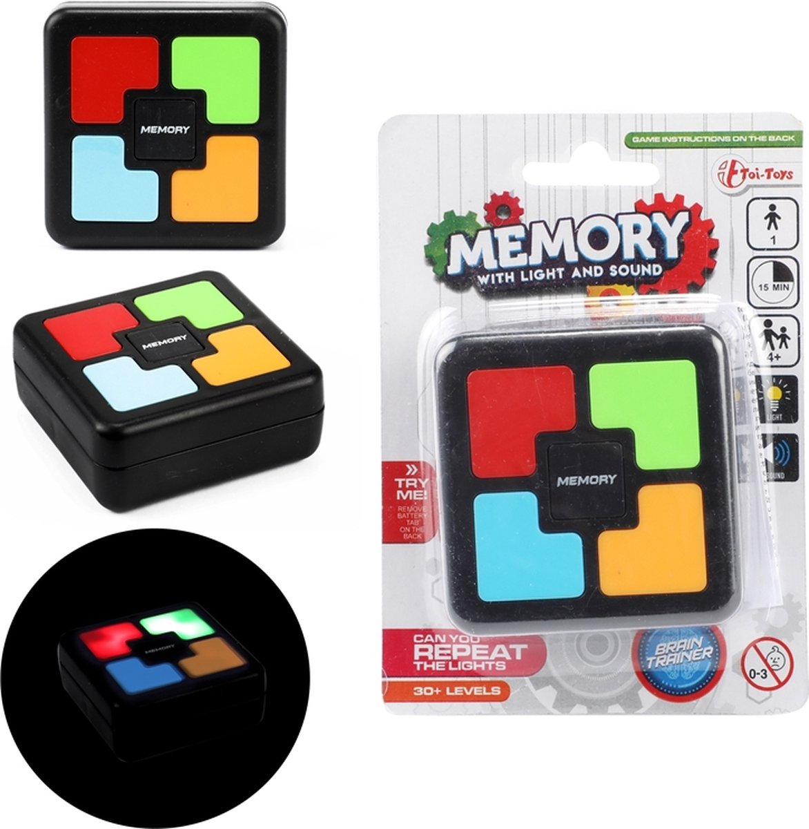 Toi-Toys Mini Memory Skill-Spiel