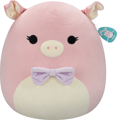 Squishmallows Kuscheltier Plüsch – hetty rosa Ferkel, 50 cm