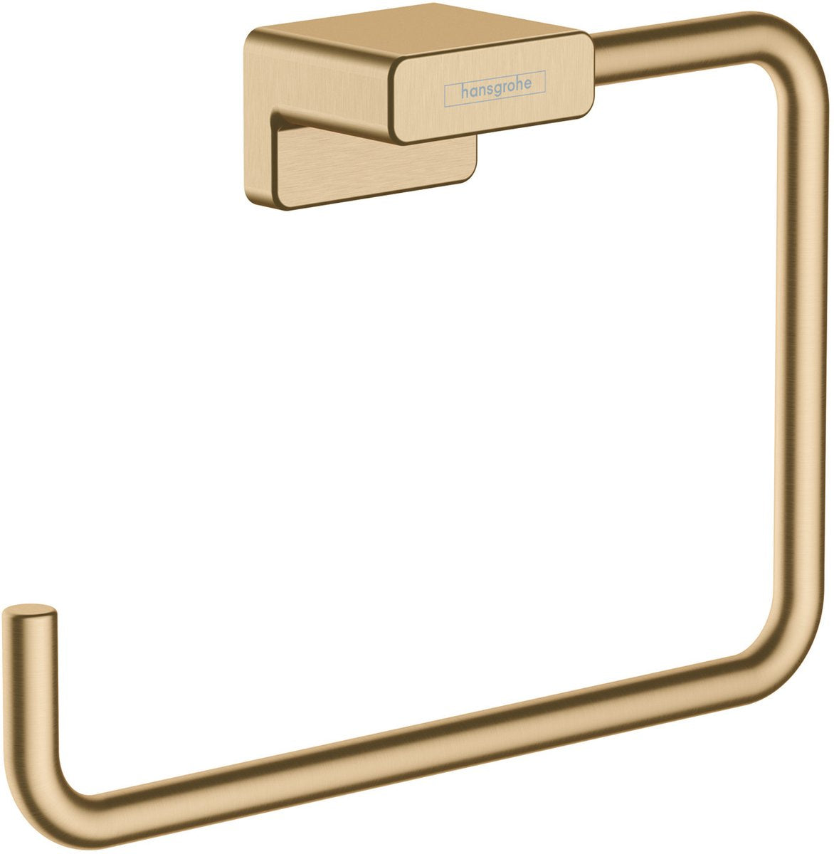 Hansgrohe addstoris Handtuchring gebürstete Bronze