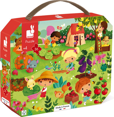 Janod - Puzzle - Der Garten