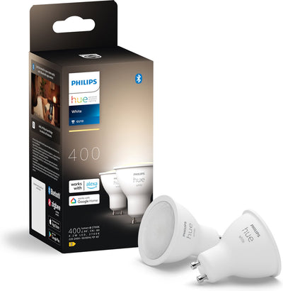 Philips Hue Spot – warmweißes Licht – 2er-Pack – GU10