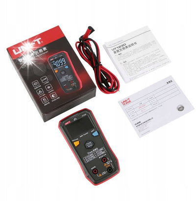 Uni-T UT123D True RMS Digitalmultimeter Smart One Button 4000 Counts Cat III 600V