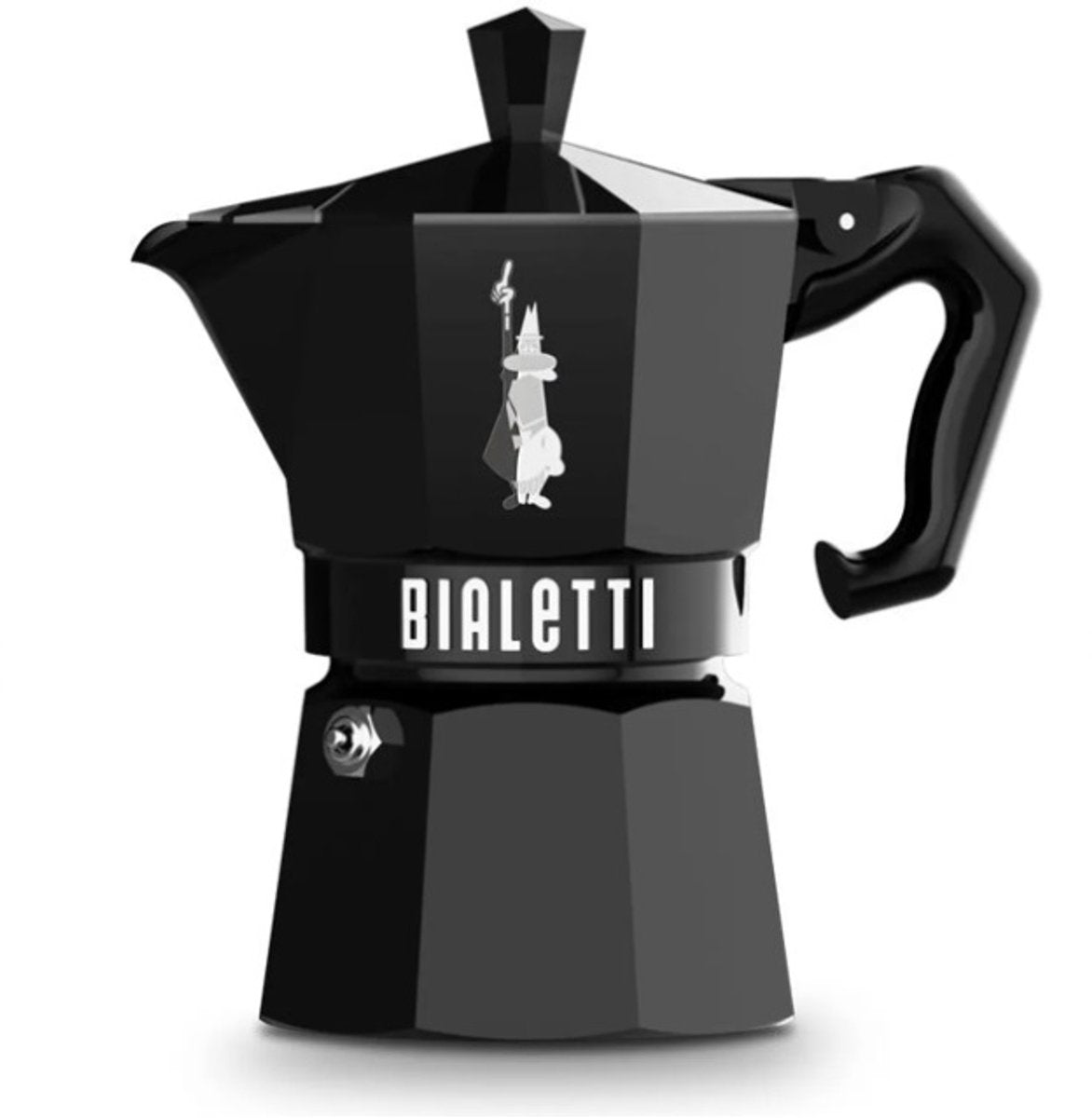 Bialetti Moka Exclusive Kaffeemaschine schwarz für 3 Beutel