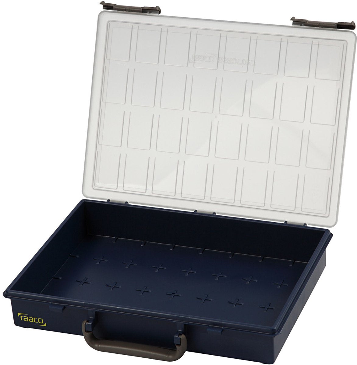 Raaco Aufbewahrungsbox, ohne lose Einlageboxen, H: 8 cm, Maße 33,8x26,1 cm, 1 Stück