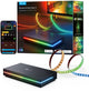 Govee AI Sync Box 2 75–85 Zoll – HDMI Sync Box mit LED-Beleuchtung – RGBICW – App-Steuerung – Alexa Google – Matter-kompatibel