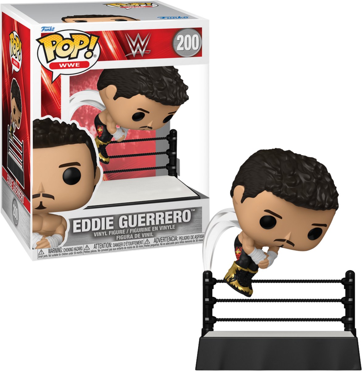 Funko Wwe Pop! Premium-Vinylfigur Eddie Guerrero (Froschspritzer) 9 cm
