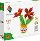 Selecta Origami 3D Blumenvase, 554DLG.