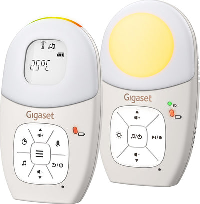 Gigaset Baby 100 Audio – Babyphone DECT – Rücksprechfunktion – Nachtlicht – Schlaflieder