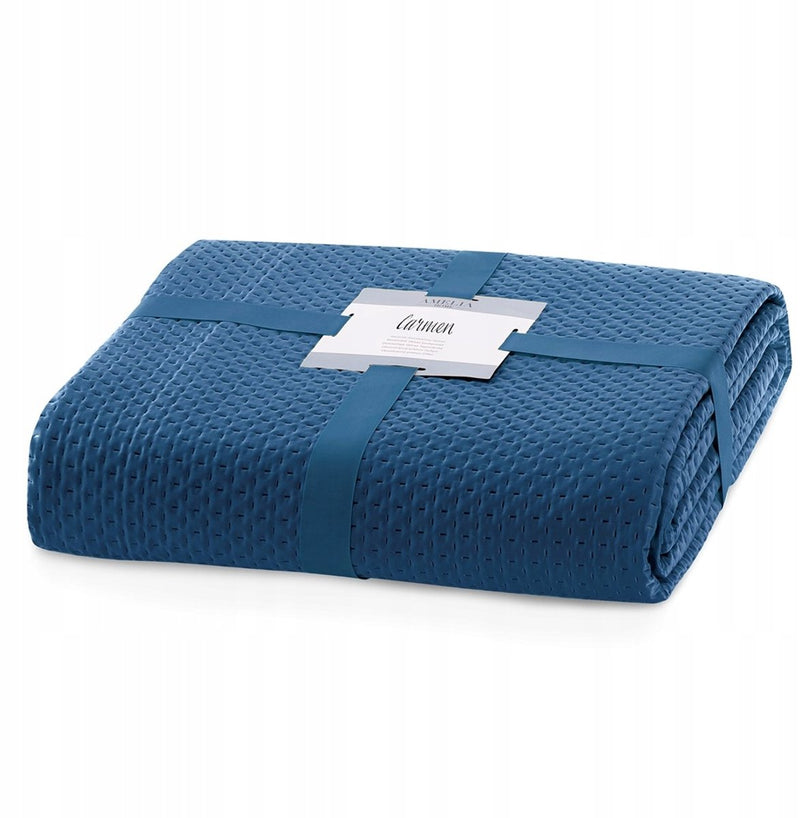 Ameliahome Tagesdecke Carmen – Indigo – 260 x 280 cm
