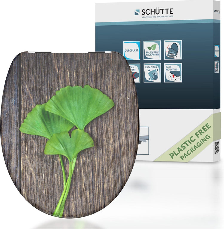 Schütte Schütte Toilettensitz mit weicher Ginkgo Holz