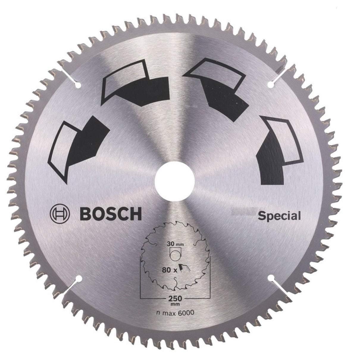 Bosch - Kreissägeblatt Spezial 250 x 30 x 3,2 mm, 80