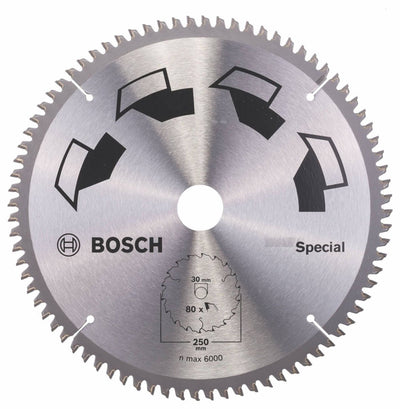 Bosch - Kreissägeblatt Spezial 250 x 30 x 3,2 mm, 80