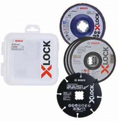 Bosch Zubehör X-Lock Scheibensatz | 5-teilig | 125mm | cmw - 2608619374 - 2608619374
