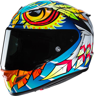 HJC Rpha 12 Spasso Blau Weiß Integralhelm – Größe L – Helm