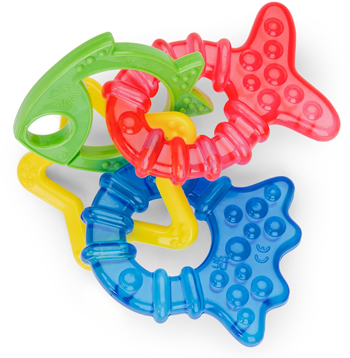 Baby Einstein Baby-Beißring Cool Critters Beißring-Set - - ab 3 Monaten