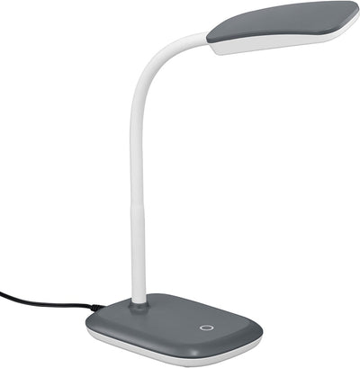 Reality Boa - Tischleuchte - Schreibtischleuchte - Titan - inkl. 1x SMD 3,5W - Touchdimmer - höhenverstellbar