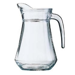 Wasserkrug aus Broc-Bogenglas