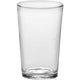 Konisches Trinkglas aus gehärtetem Glas