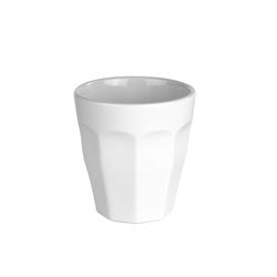 Tasse aus elegantem Café-Porzellan