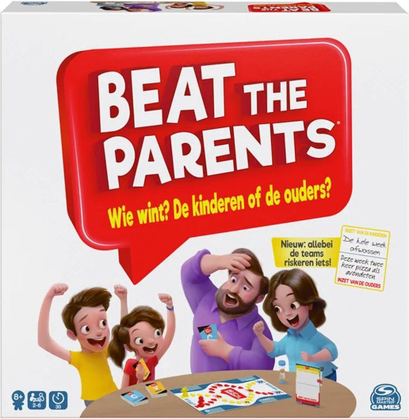 Spinmasterspiel schlug die Eltern