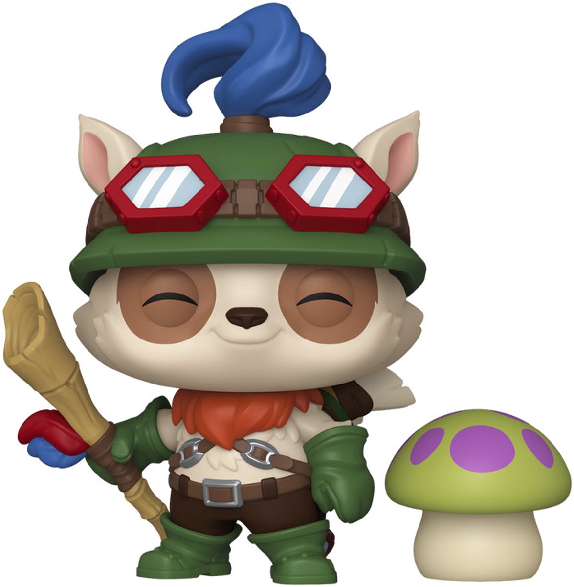 Funko League of Legends Teemo mit Pilz-Vinylfigur 1138 Unisex Pop! - neutral - Standard
