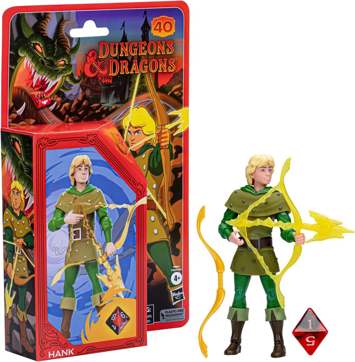 Hasbro Dungeons Dragons Actionfigur Hank 15 cm mehrfarbig