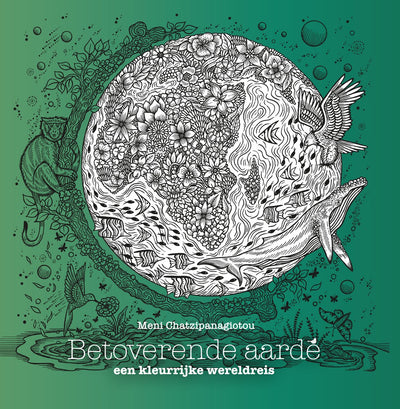 Sparrow Creative Enchanting Earth – Malbuch für Erwachsene – Melpomeni Chatzipanagioutu