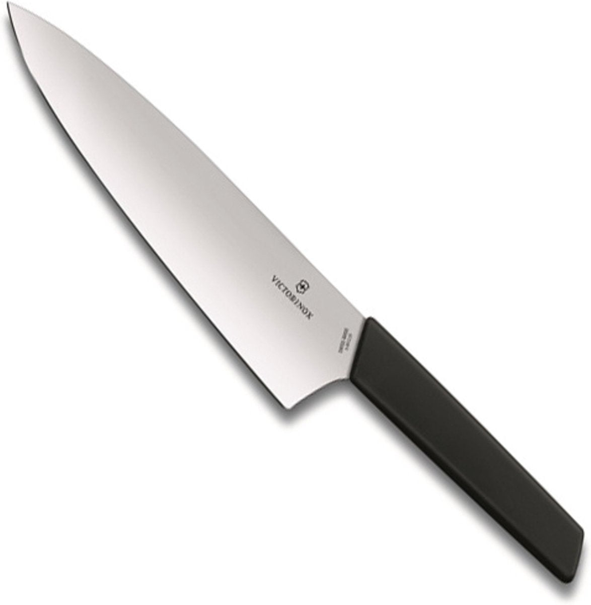 Victorinox Schweizer modernes Kochmesser – 20 cm – Edelstahl PP-Kunststoff – schwarz