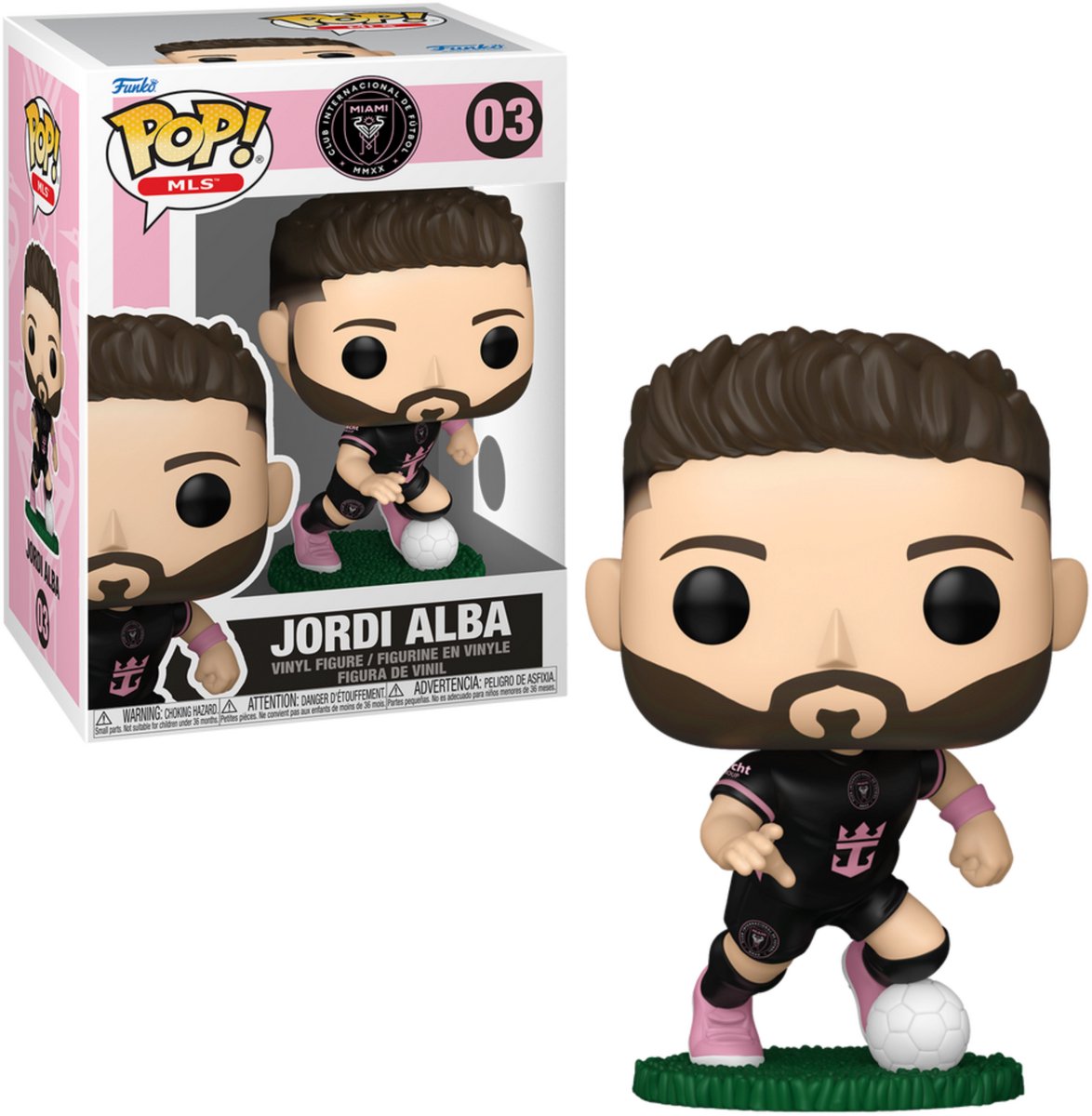 Funko Pop mls: Inter Miami – Jordi Alba Pop #03